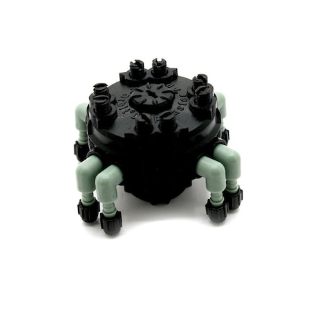 Thrifco Plumbing 67000 8-Port Adj. Manifold 6821420